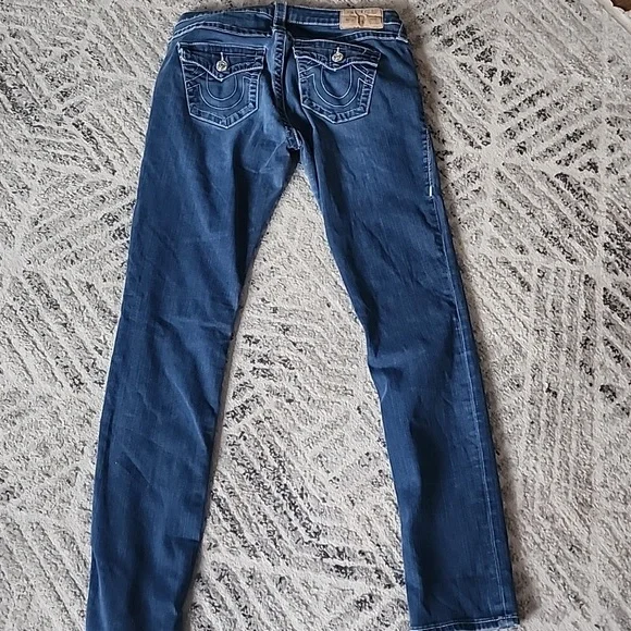 True Religion Billie Bootcut Jeans Medium Wash – Y2K Western - Picture 8 of 11